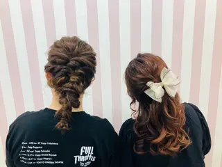 ヘアアレンジ eyelash 大正のマツエク・マツパデザイン