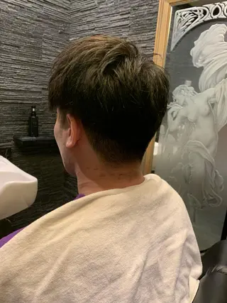 ショート メンズ 羽木 隆徒のヘアスタイル