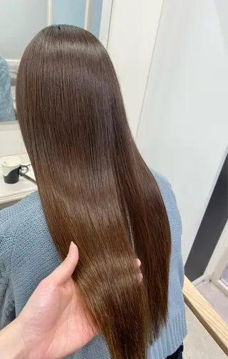 ロング 透明感カラー/ FRAME天王寺✨のヘアスタイル