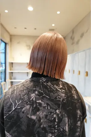 ミディアム なかやま れいかのヘアスタイル