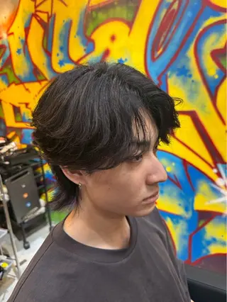 ショート メンズ kearny 岩城駿のヘアスタイル