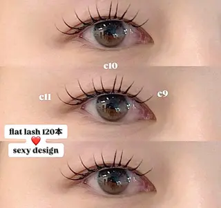 マツエク・マツパ Cosmos豊田 Mikuのマツエク・マツパデザイン