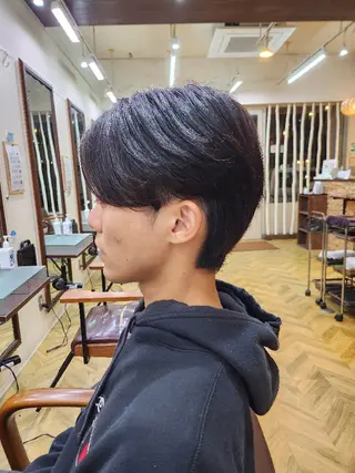 ショート メンズ 清潔感×垢抜けヘアー ✂︎タカダリョウマのヘアスタイル