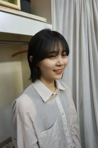 ミディアム カラー 小林 かんなのヘアスタイル