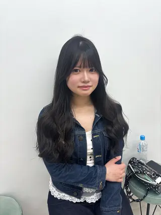 ロング カラー ️🩵RINKA/ 艶color🩵のヘアスタイル