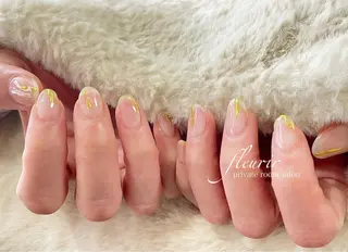ネイル フルリール 【プライベートサロンのネイルデザイン