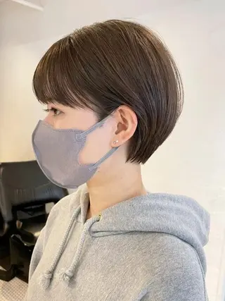 ショート 吉田一輝 外国人パーマのヘアスタイル