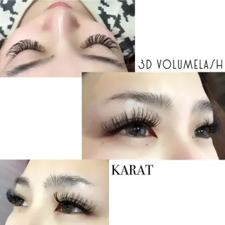 マツエク・マツパ ★KAEDE★伊勢崎 【KARAT】のマツエク・マツパデザイン