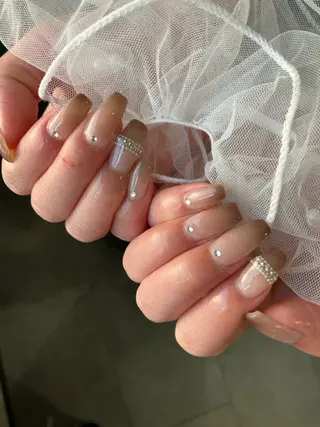 ミディアム nail salon neigeのネイルデザイン