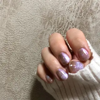 ネイル パラあり！フィルイン 美フォルムのネイルデザイン