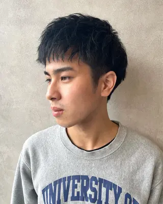 ショート 川口 颯也のヘアスタイル