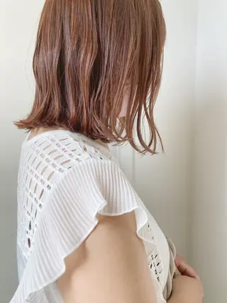 ミディアム カラー 小木曽智美 /ボブ/ショートのヘアスタイル