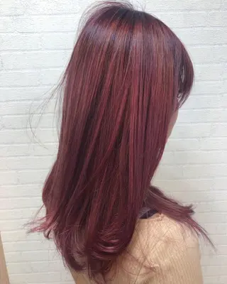 セミロング カラー 髪質改善/ツヤ髪👾 Chibiのヘアスタイル