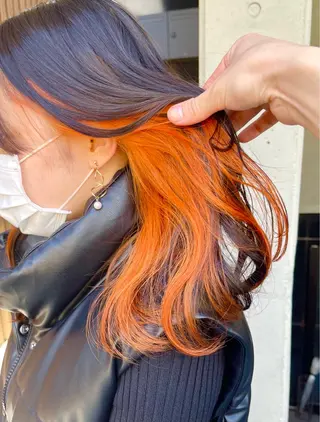 カラー 東梅田エリアカラー ヘアセットNo. 1のヘアスタイル