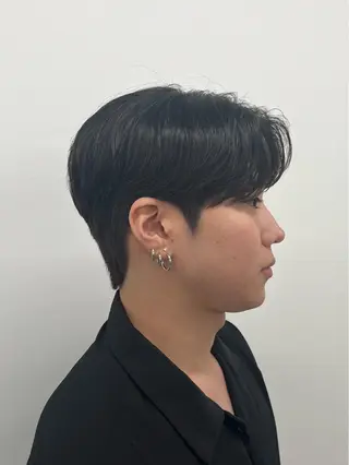 ショート パーマ 🏆メンズヘア特化 🥇代表りんぺーのヘアスタイル