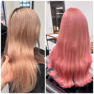 ロング カラー MAKO ❤️🔥NEXTのヘアスタイル