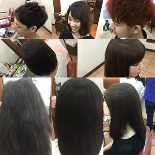 ショート 芳田 優志のヘアスタイル