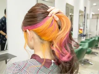 ロング カラー Re:ta Hair 飯田淳平のヘアスタイル