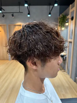 メンズ 小杉輝/ショート /艶カラー✨のヘアスタイル