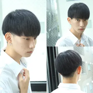 ショート メンズ 【メンズヘアの匠】 タニ 心斎橋 アメ村のヘアスタイル