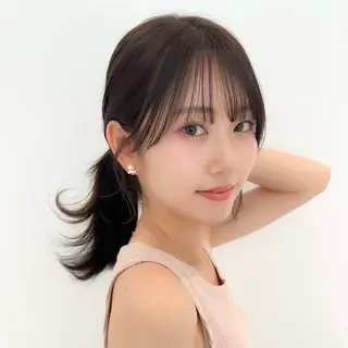 セミロング COAPLUS立川所属・艶髪/透明感カラー /miyu🩰🎀のヘアスタイル