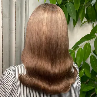 ロング カラー 🫧ハイトーン/ ブリーチ🫧白石航汰のヘアスタイル