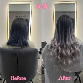 ロング シールエクステ ♡SAORI♡のヘアスタイル