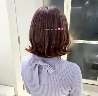 カラー ParveMix🎀 稲垣 詞葉のヘアスタイル