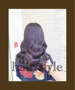 ロング カラー 🥀赤み消し 透明感🥀ユイキのヘアスタイル