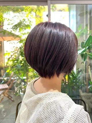 ショート カラー 🌷ショートレイヤー ヘッドスパ🌷鈴木のヘアスタイル