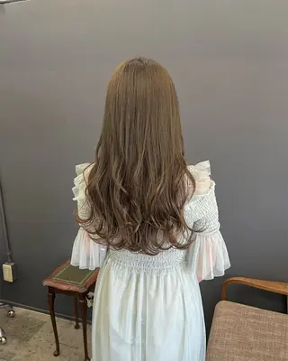 ロング カラー 暗髪とオリーブ🌿 渡辺拓人のヘアスタイル