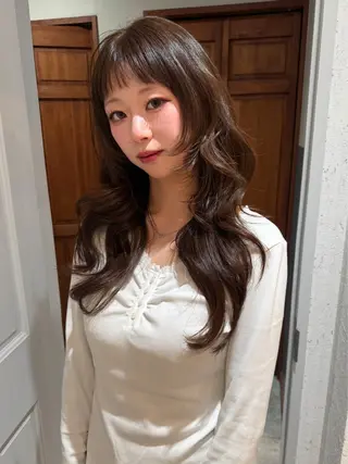 ロング カラー mai / linoah˚✧のヘアスタイル