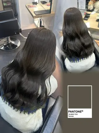 ミディアム カラー L.E.M 仙台のヘアスタイル