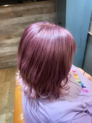 ミディアム ✨縮毛矯正✖︎顔周り レイヤー✨ナカムラのヘアスタイル