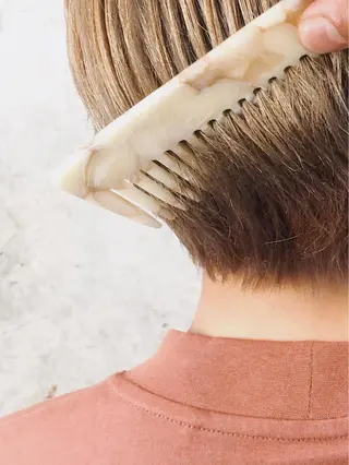 ショート カラー 【雰囲気ﾍｱ☺︎】 岩井隼人のヘアスタイル