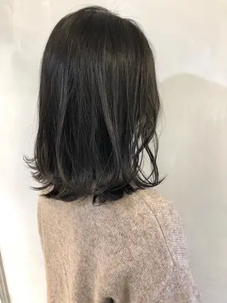 ミディアム カラー 徳本 駿太のヘアスタイル