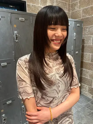 ロング MINXginza タイラミユネのヘアスタイル