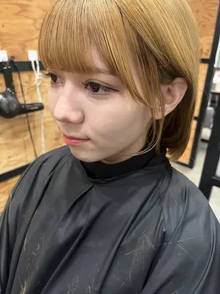 ショート カラー 久木原 ゆりのヘアスタイル