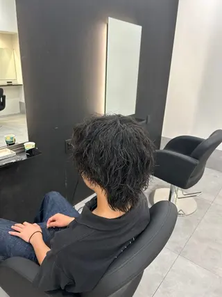 パーマ メンズ 山田 航平のヘアスタイル