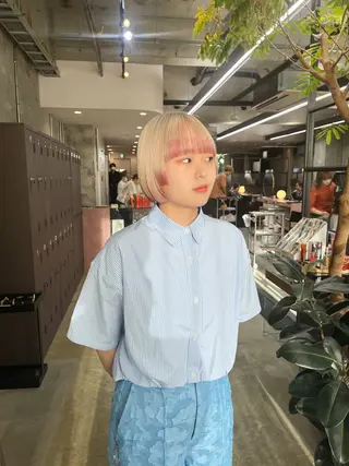 ミディアム 中江 友哉のヘアスタイル