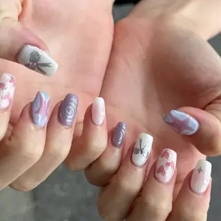 ネイル アンリッシュ新宿店 ookuraのネイルデザイン