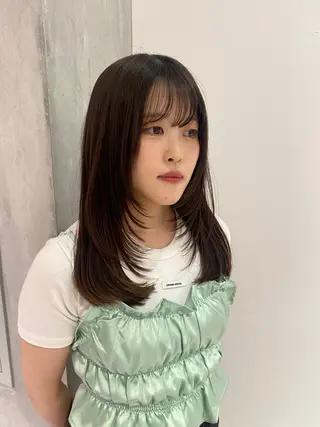 ロング いとう ほのかのヘアスタイル
