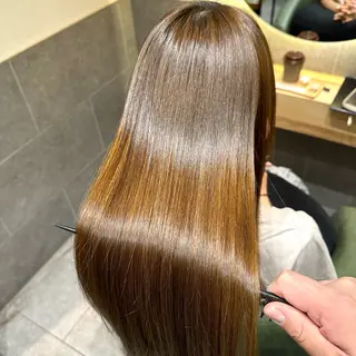 ロング クセ/うねり改善/ 縮毛矯正🫧ゆりのヘアスタイル