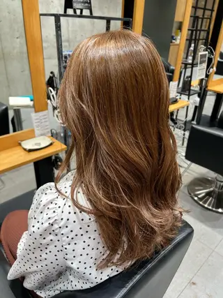 ロング 畑中 香穂のヘアスタイル