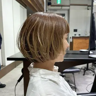 ショート レイヤー/ショート /服部ルミナ🦋のヘアスタイル