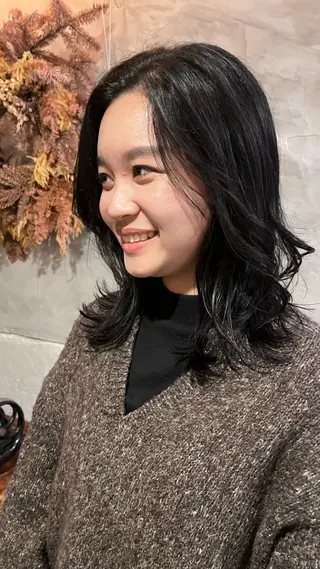 セミロング niche くるみ🩰のヘアスタイル