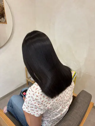 セミロング hair room nico所属・山口美容室/ nico/shionのヘアスタイル