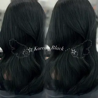 ロング カラー ヘアアレンジ 甲斐 乙羽のヘアスタイル