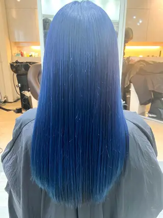 ロング カラー ☺︎ RIHOのヘアスタイル