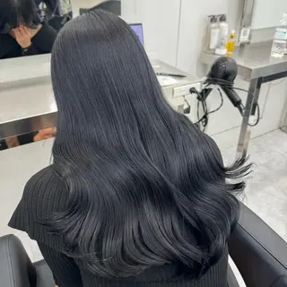 ロング カラー ヘアアレンジ 縮毛矯正🤍 盛れるボブ/ひかりのヘアスタイル